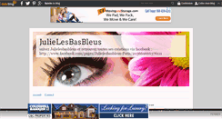 Desktop Screenshot of julielesbableu.over-blog.com
