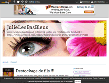 Tablet Screenshot of julielesbableu.over-blog.com