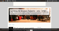 Desktop Screenshot of jeunes-talents.over-blog.com