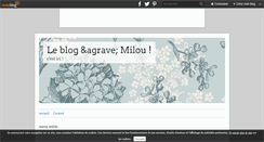 Desktop Screenshot of milouetmiloute.over-blog.com