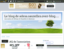 Tablet Screenshot of adesa.sauzelles.over-blog.com