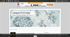 Desktop Screenshot of creattitude.over-blog.com