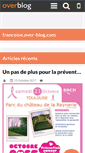 Mobile Screenshot of francoise.over-blog.com