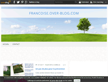 Tablet Screenshot of francoise.over-blog.com