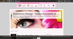 Desktop Screenshot of douceursdange.over-blog.com