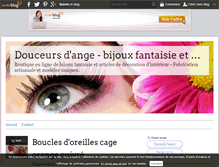 Tablet Screenshot of douceursdange.over-blog.com