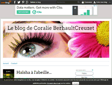 Tablet Screenshot of coralieberhault.over-blog.com