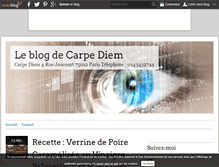 Tablet Screenshot of carpediem.paris12.over-blog.com