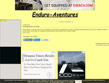 Tablet Screenshot of enduro-aventures.over-blog.com