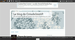Desktop Screenshot of creadeline49.over-blog.com