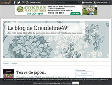 Tablet Screenshot of creadeline49.over-blog.com