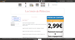 Desktop Screenshot of lesloisirsdephiloxime.over-blog.com