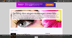 Desktop Screenshot of anges-messager.over-blog.com