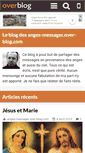 Mobile Screenshot of anges-messager.over-blog.com