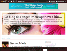 Tablet Screenshot of anges-messager.over-blog.com