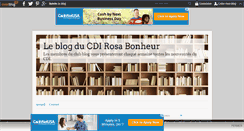 Desktop Screenshot of cdirosabonheur.over-blog.com