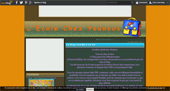 Desktop Screenshot of ecolechezyounous.over-blog.com