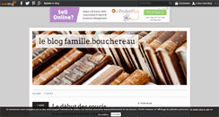 Desktop Screenshot of famille.bouchereau.over-blog.com