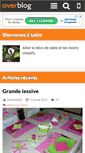 Mobile Screenshot of bienvenue-a-table.over-blog.com