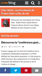 Mobile Screenshot of cheznono-chroniques.over-blog.com