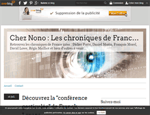 Tablet Screenshot of cheznono-chroniques.over-blog.com