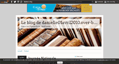 Desktop Screenshot of danielle01avril2010.over-blog.com