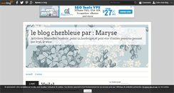 Desktop Screenshot of chezbleue.over-blog.com