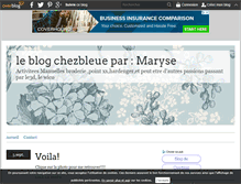 Tablet Screenshot of chezbleue.over-blog.com