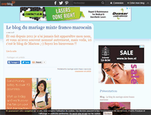 Tablet Screenshot of mariagemixtefrancomarocain.over-blog.com