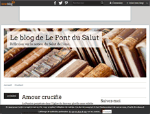 Tablet Screenshot of lepontdusalut.over-blog.com