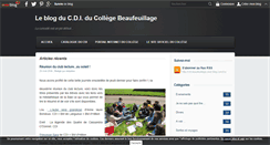 Desktop Screenshot of cdi.beaufeuillage.over-blog.com