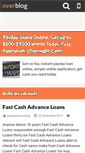 Mobile Screenshot of paydayloans-blog.over-blog.com