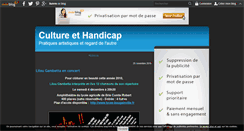 Desktop Screenshot of culturehandicap.over-blog.com