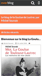 Mobile Screenshot of lagouluedelautrec.over-blog.com