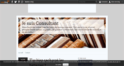 Desktop Screenshot of jesuisconsultant.over-blog.com