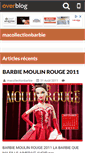 Mobile Screenshot of macollectionbarbie.over-blog.com