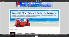 Desktop Screenshot of noemie-et-jerome.over-blog.fr