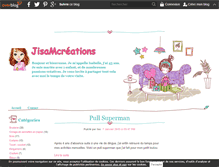 Tablet Screenshot of jisamcreations.over-blog.com
