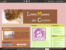 Tablet Screenshot of lovely.mamansdescaraibes.over-blog.com