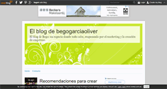 Desktop Screenshot of begogarciaoliver.over-blog.es