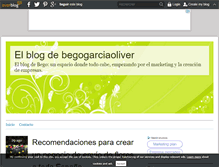 Tablet Screenshot of begogarciaoliver.over-blog.es