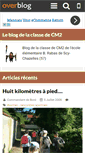 Mobile Screenshot of cm2scychazelles.over-blog.com