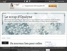 Tablet Screenshot of le-scrap-d-opalyne.over-blog.com