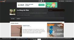 Desktop Screenshot of lilasdespres.fr.over-blog.com