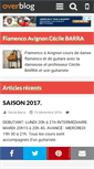 Mobile Screenshot of flamencoavignon.over-blog.com