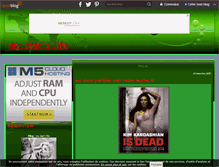 Tablet Screenshot of mystarslife.over-blog.com