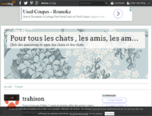 Tablet Screenshot of amourdeschats.over-blog.com