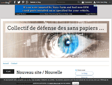 Tablet Screenshot of collectifcugnaux.over-blog.com