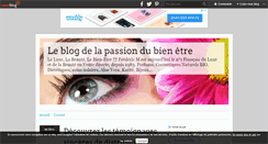 Desktop Screenshot of lapassiondubienetre.over-blog.com