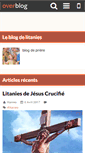 Mobile Screenshot of lesdifferentslitanies.over-blog.com
